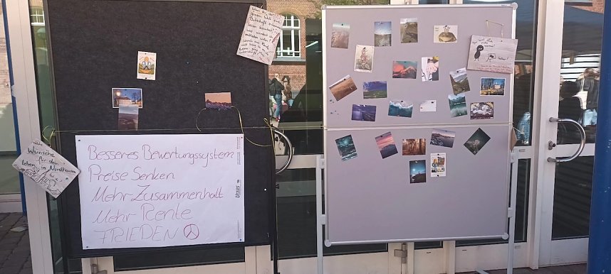 Impressionen rund um die Geschehnisse am Herder Gymnaisum