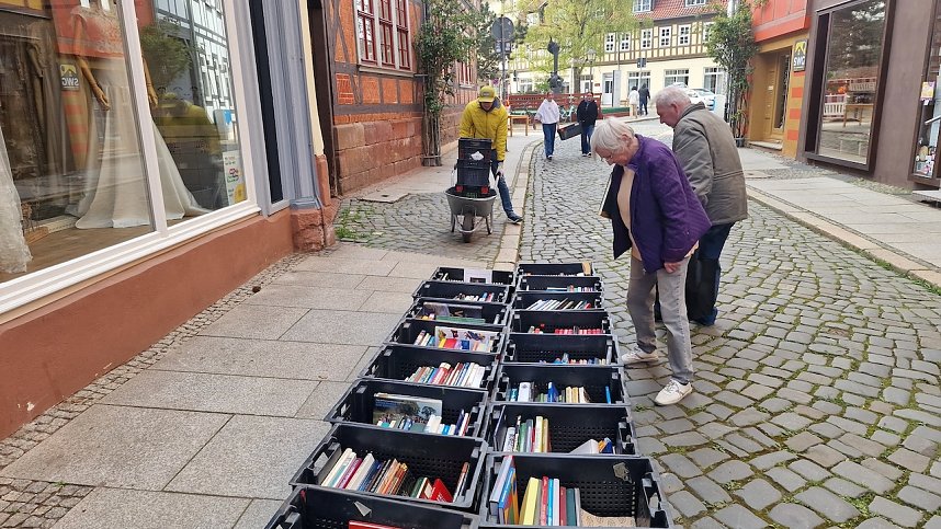Der KILA B&uuml;cherflohmarkt findet in diesem JAhr in der Kurze Meile statt