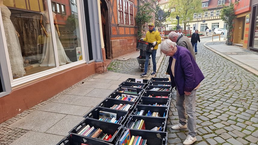 Der KILA B&uuml;cherflohmarkt findet in diesem JAhr in der Kurze Meile statt