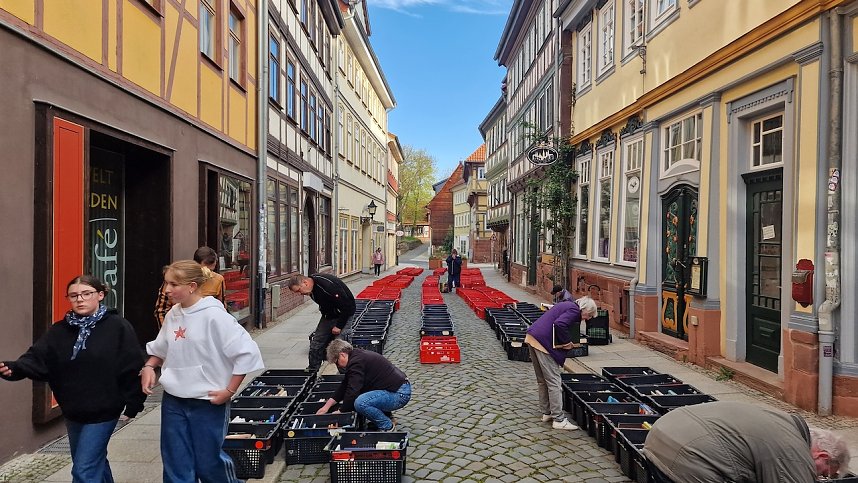 Der KILA B&uuml;cherflohmarkt findet in diesem JAhr in der Kurze Meile statt