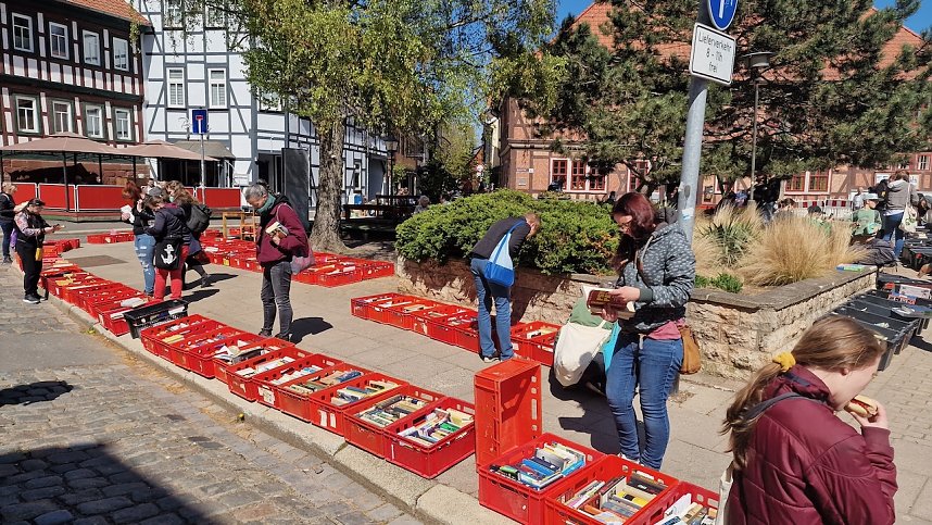 Der KILA B&uuml;cherflohmarkt findet in diesem JAhr in der Kurze Meile statt