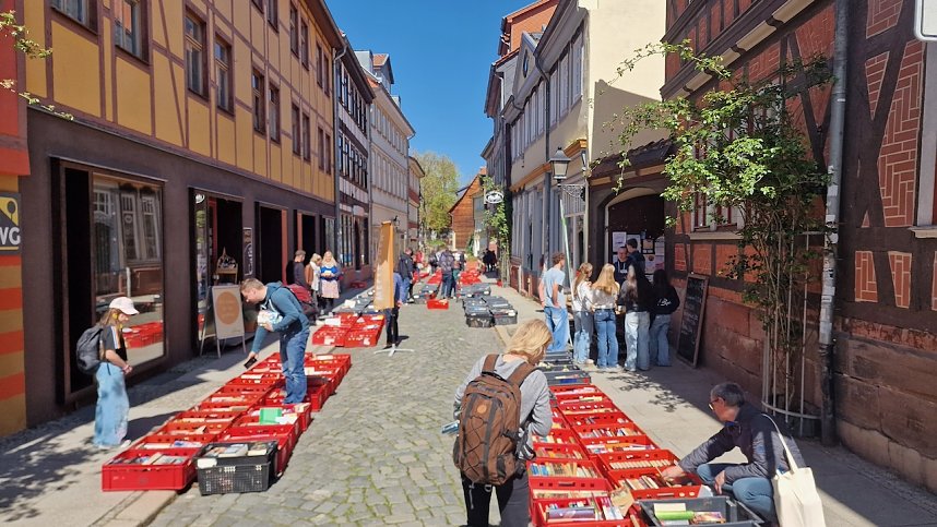 Der KILA B&uuml;cherflohmarkt findet in diesem JAhr in der Kurze Meile statt