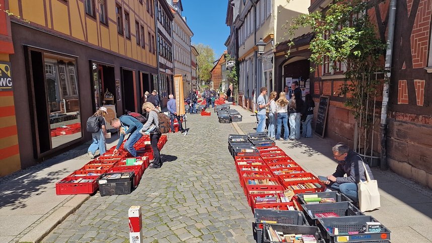 Der KILA B&uuml;cherflohmarkt findet in diesem JAhr in der Kurze Meile statt