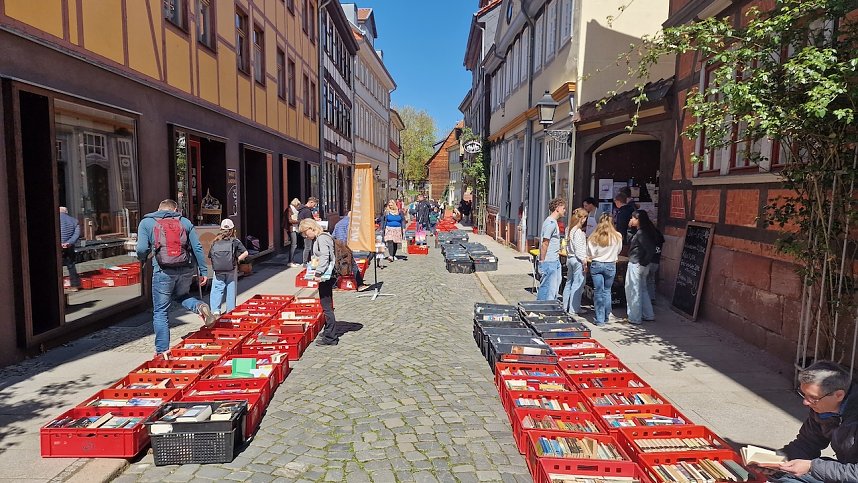 Der KILA B&uuml;cherflohmarkt findet in diesem JAhr in der Kurze Meile statt