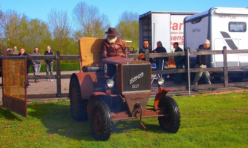 Der Traktor Normag NG 2 hat auch heute noch viele Fans. 