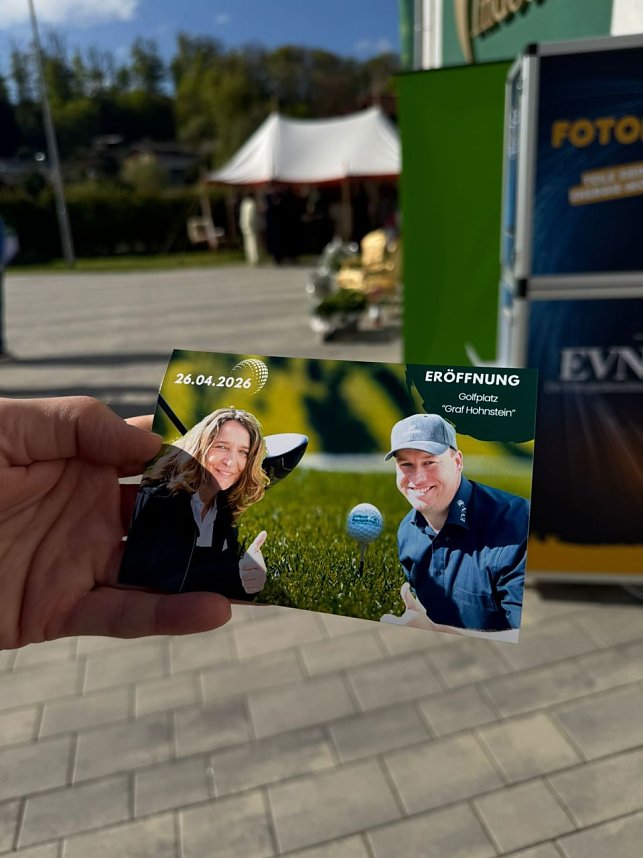 Impressionen von der Er&ouml;ffnung neuen Golfplatzes in Neustadt.