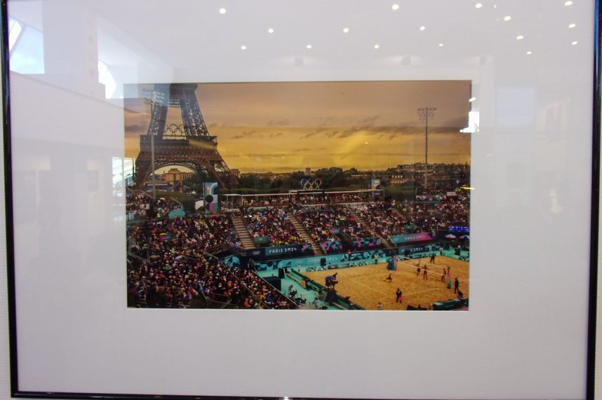 Impressionen zur Ausstellung Bewegende Momente � Eine Reise in Bildern in der Kreissparkasse Nordhausen