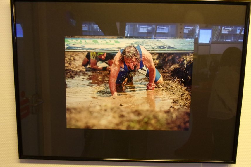 Impressionen zur Ausstellung Bewegende Momente � Eine Reise in Bildern in der Kreissparkasse Nordhausen