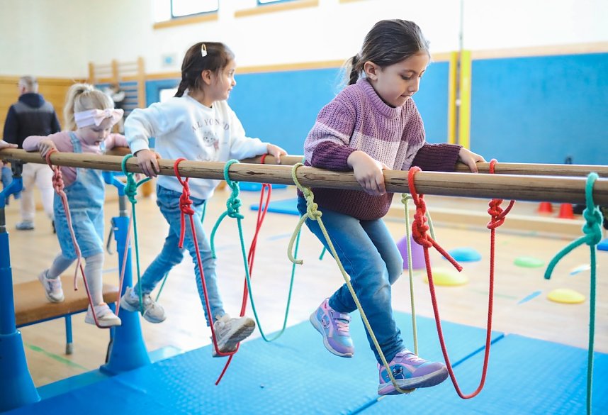 Beim Tag der offenen T&uuml;r in der Brecht-Grundschule in Nordhausen war viel los.