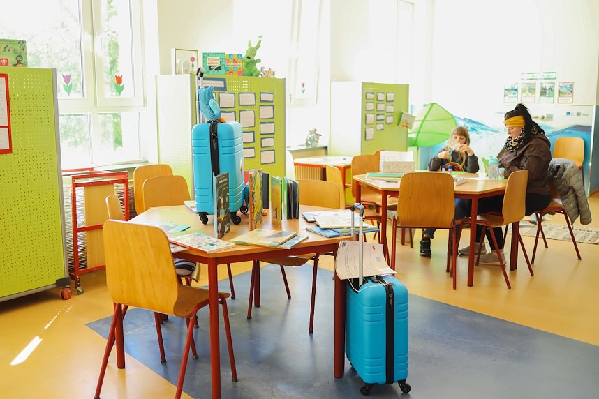 Beim Tag der offenen T&uuml;r in der Brecht-Grundschule in Nordhausen war viel los.