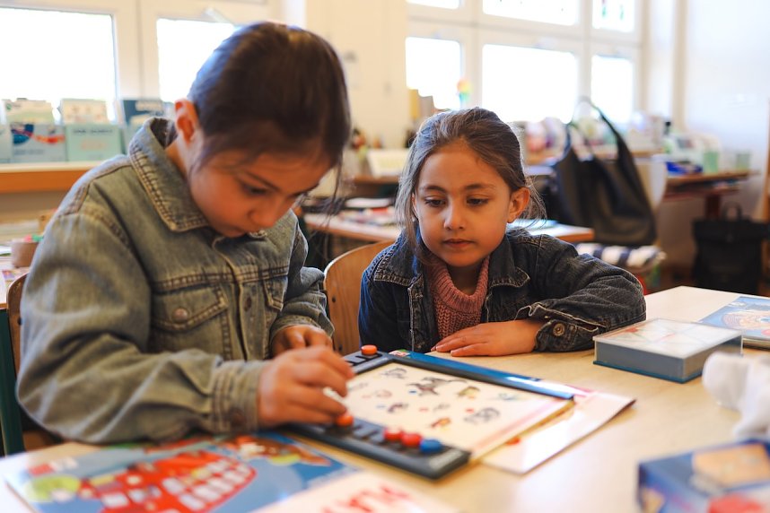 Beim Tag der offenen T&uuml;r in der Brecht-Grundschule in Nordhausen war viel los.