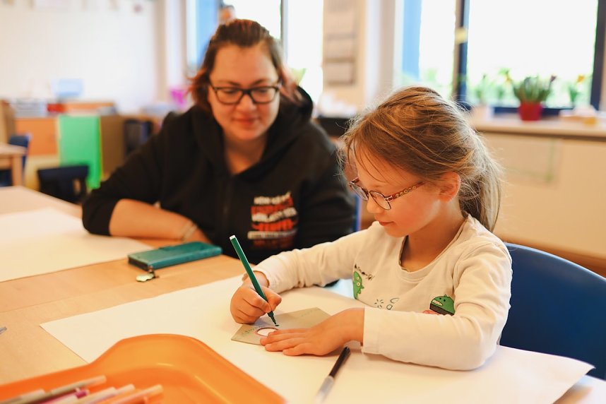 Beim Tag der offenen T&uuml;r in der Brecht-Grundschule in Nordhausen war viel los.