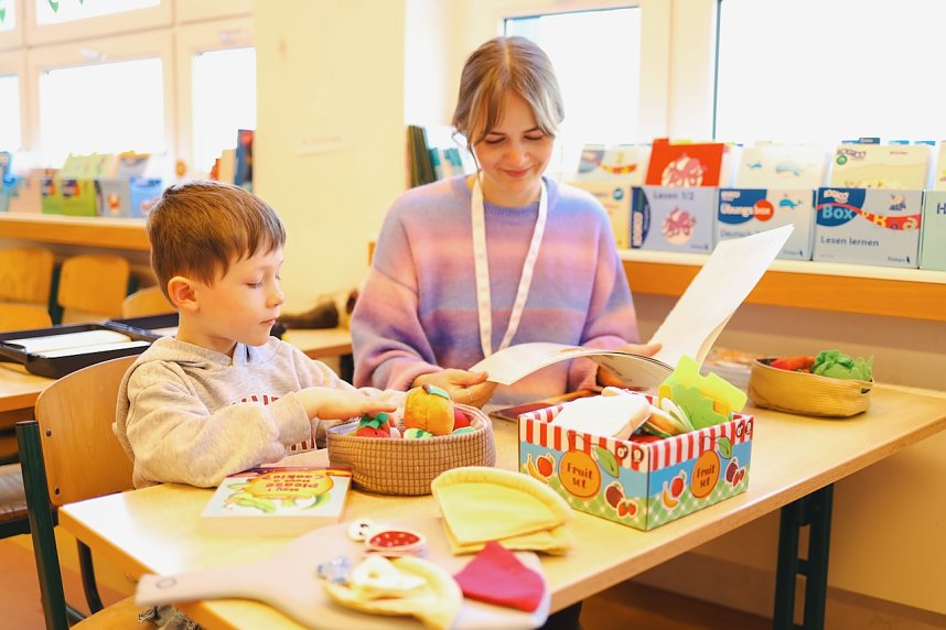 Beim Tag der offenen T&uuml;r in der Brecht-Grundschule in Nordhausen war viel los.