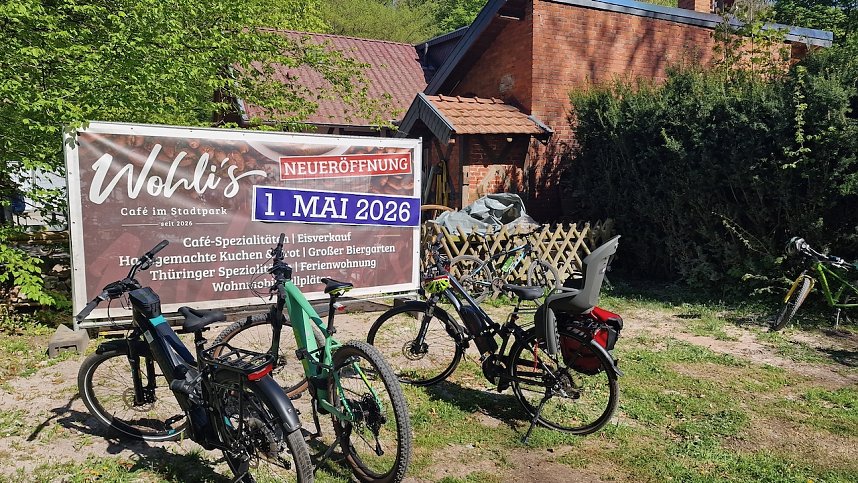 Am Stadtpark hat heute das Caf&eacute; "Wohli's" neu er&ouml;ffnet
