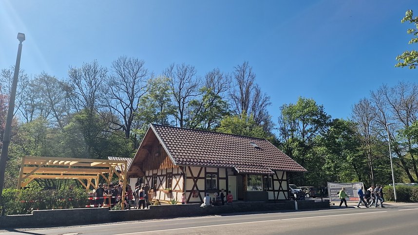 Am Stadtpark hat heute das Caf&eacute; "Wohli's" neu er&ouml;ffnet