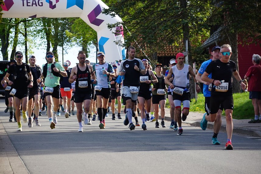Impressionen vom 12. Harztorlauf im Landkreis Nordhausen. 