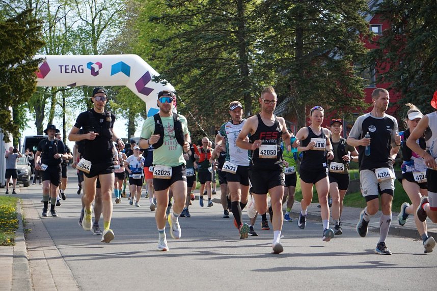 Impressionen vom 12. Harztorlauf im Landkreis Nordhausen. 