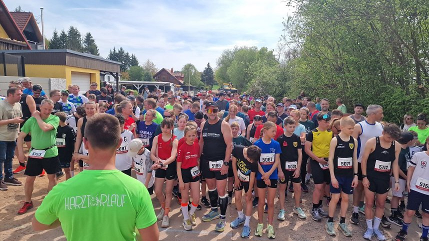 Auf zum Harztorlauf - die nnz war auf der 5 Kilometer Strecke mit am Start