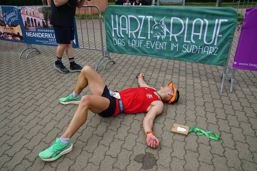 Impressionen vom 12. Harztorlauf im Landkreis Nordhausen.