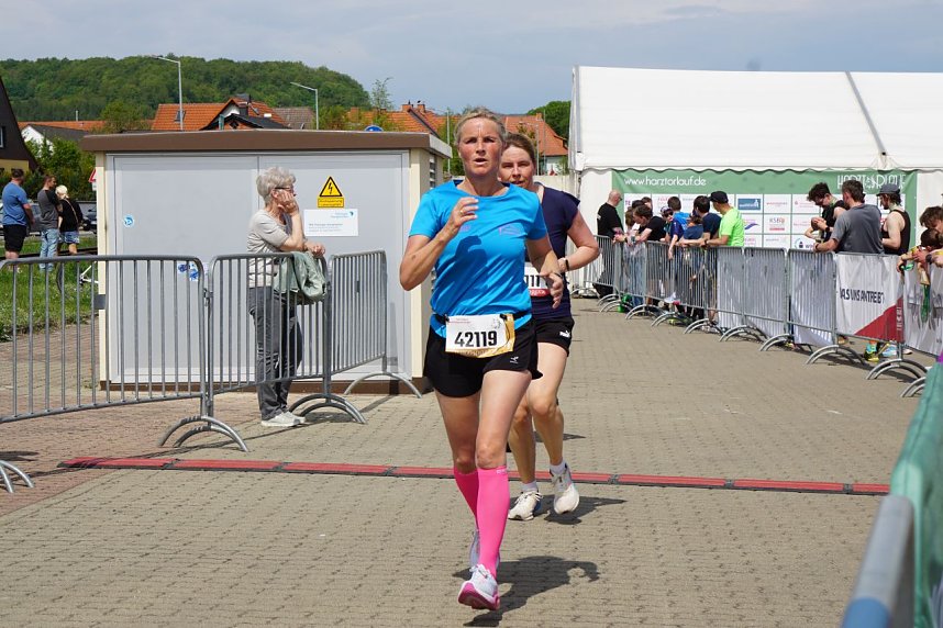 Impressionen vom 12. Harztorlauf im Landkreis Nordhausen.