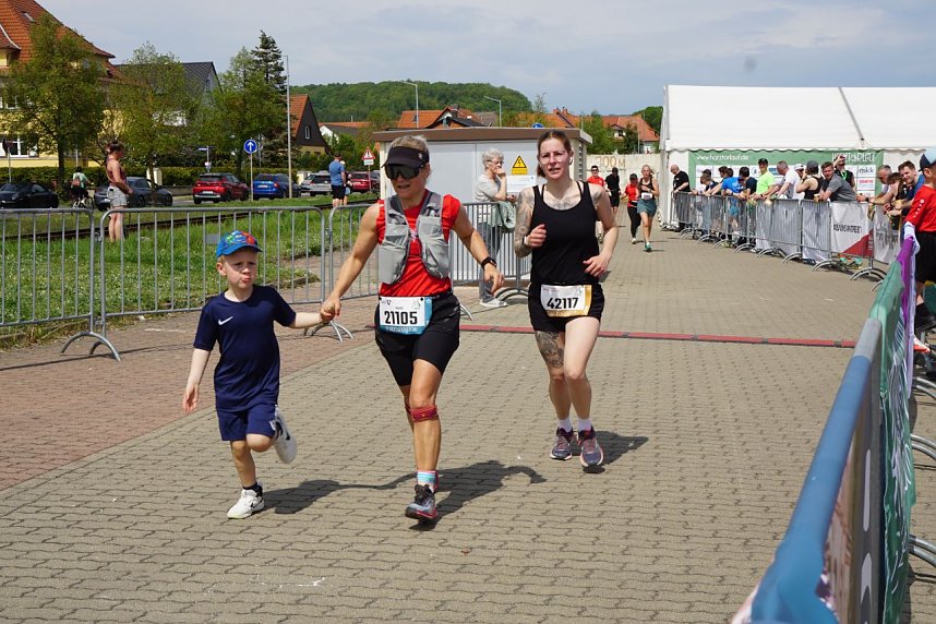 Impressionen vom 12. Harztorlauf im Landkreis Nordhausen.