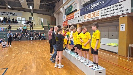 Handball der Spitzenklasse in der Ballspielhalle.