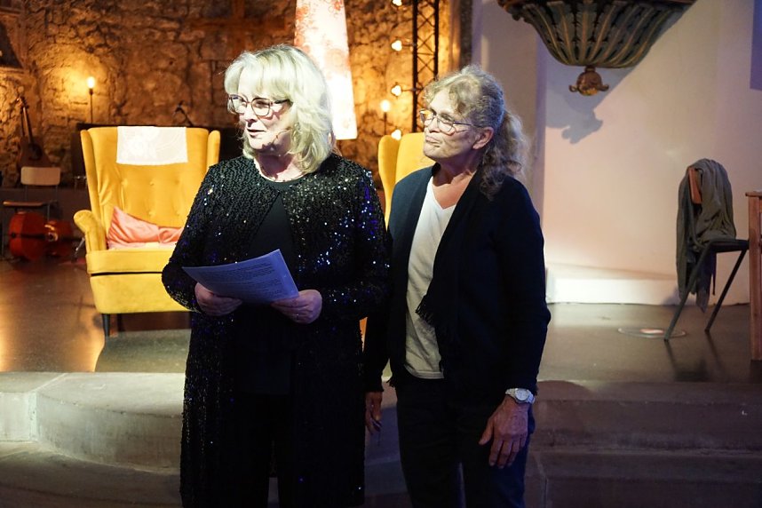 Die SWG feierte in der Altendorfer Kirche ihren 75. Geburtstag. Marvin Scott sorgte f&uuml;r die musikalische Unterhaltung. 