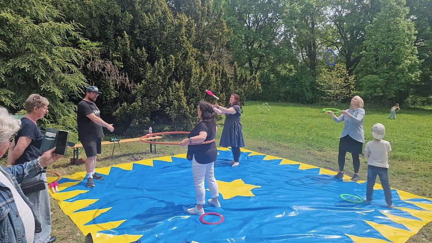 Parkfest und Parknick zum Muttertag im Park Hohenrode in Nordhausen