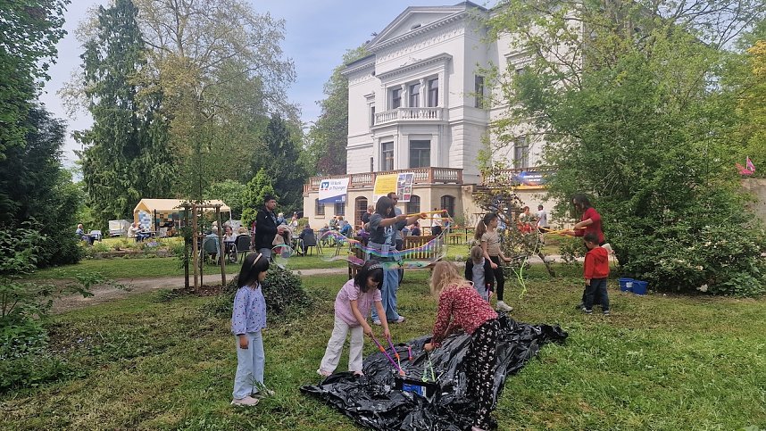 Parkfest und Parknick zum Muttertag im Park Hohenrode in Nordhausen