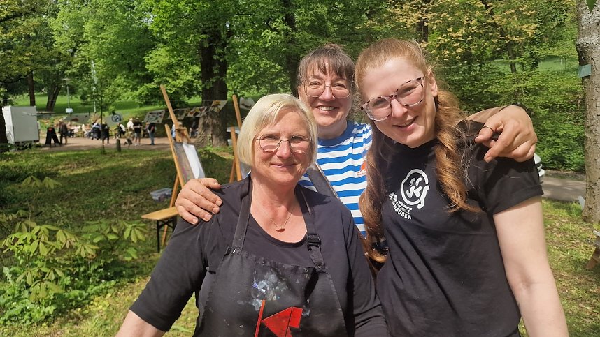 Parkfest und Parknick zum Muttertag im Park Hohenrode in Nordhausen