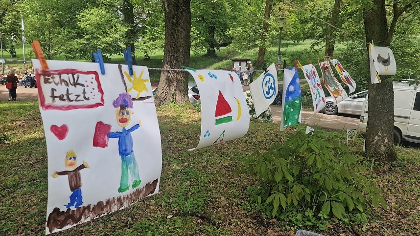 Parkfest und Parknick zum Muttertag im Park Hohenrode in Nordhausen