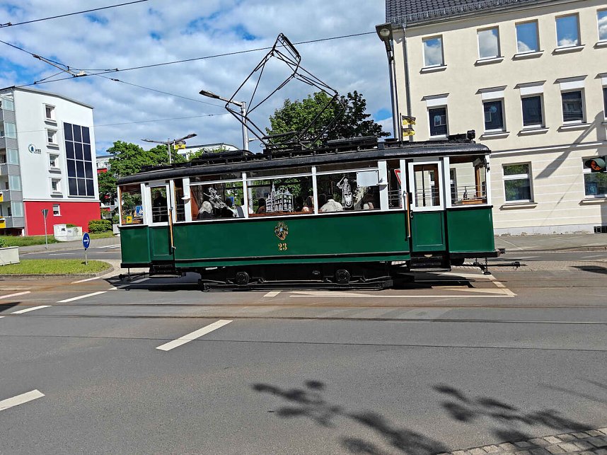 Impressionen vom zweiten Tag des Bahnhoffestes in Nordhausen.