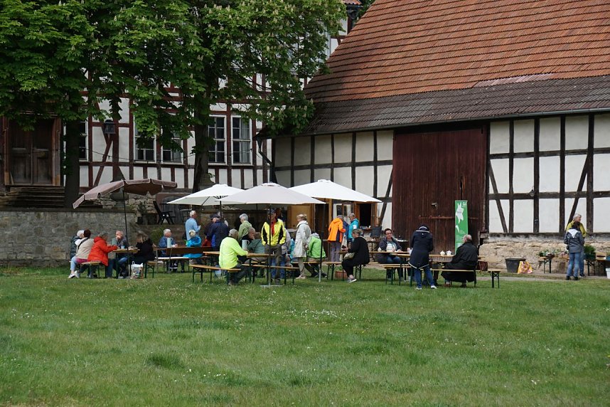 Am Sonntag fand im Park des Hue de Grais in Wolkramshausen die erste Pflanzentauschb&ouml;rse Nordth&uuml;ringens statt. 