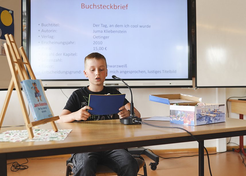 Lesefreude an Brecht-Grundschule