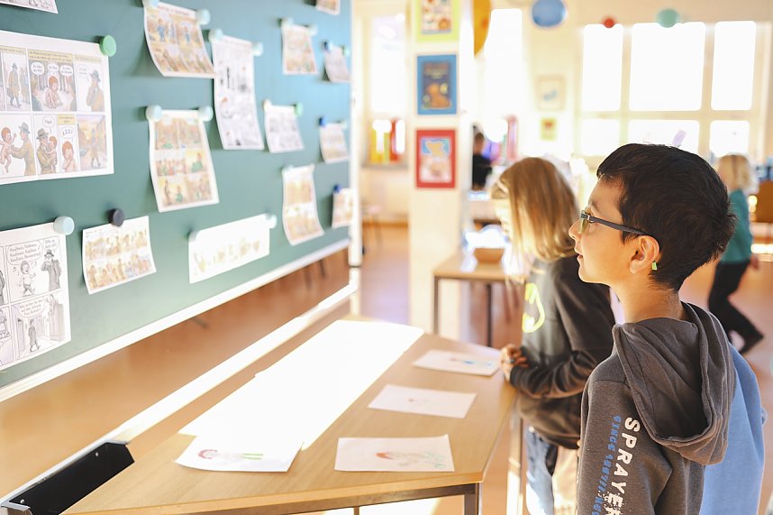 Lesefreude an Brecht-Grundschule