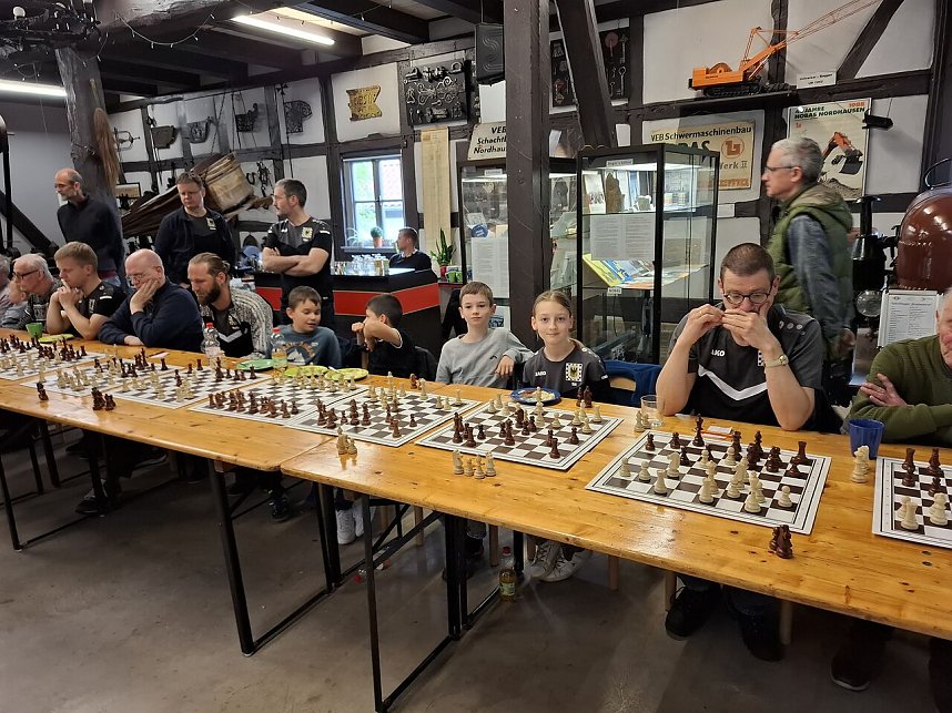Die Nordh&auml;user Schachspieler feierten ihr Jubil&auml;um. 