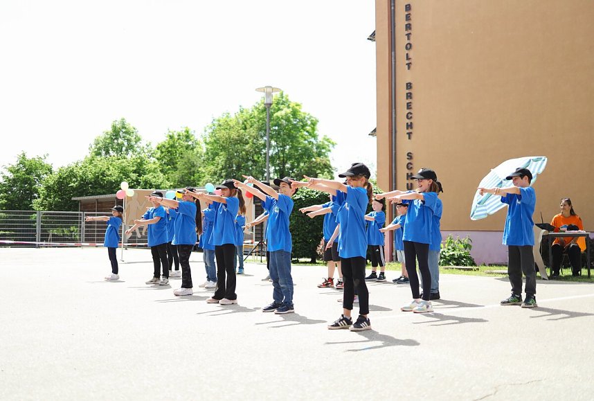 Tanzprojekt an der Grundschule Bertold Brecht