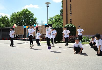 Tanzprojekt an der Grundschule Bertold Brecht