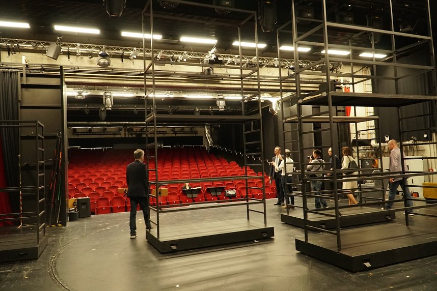 Blick hinter die Kulissen der Nordh&auml;user Theater-Baustelle
