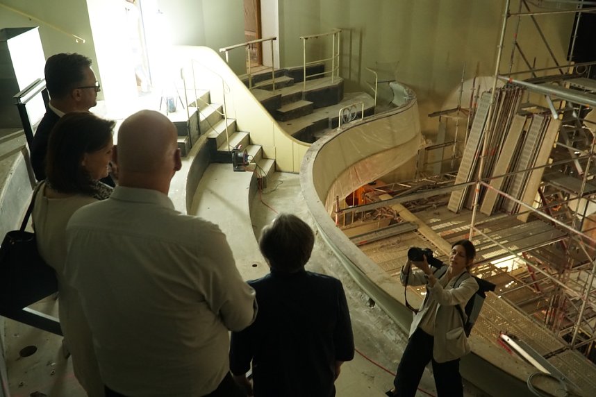 Blick hinter die Kulissen der Nordh&auml;user Theater-Baustelle
