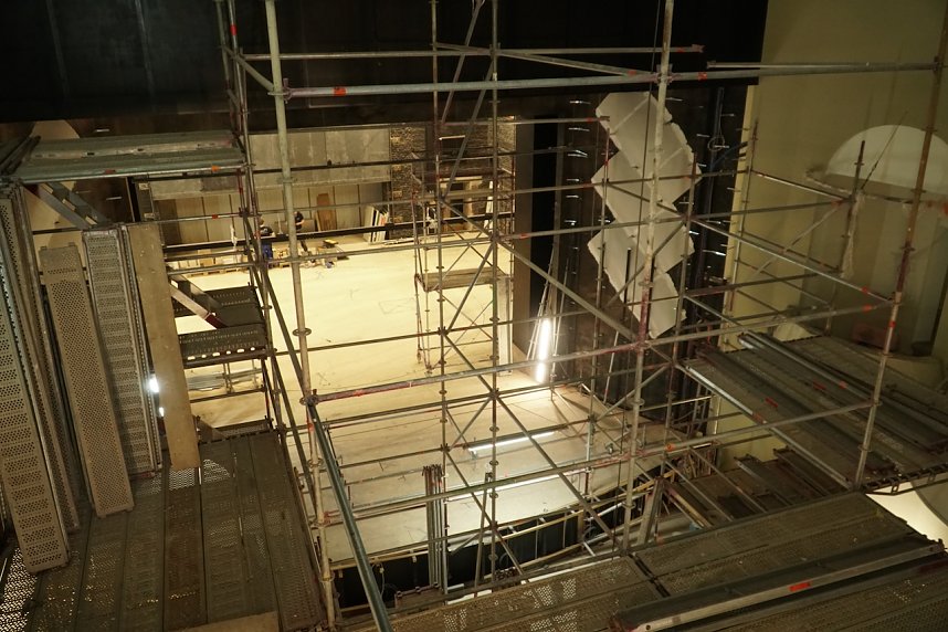Blick hinter die Kulissen der Nordh&auml;user Theater-Baustelle