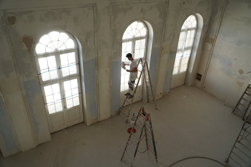Blick hinter die Kulissen der Nordh&auml;user Theater-Baustelle