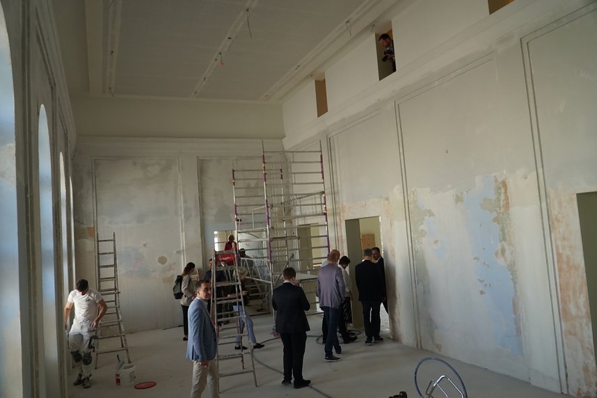 Blick hinter die Kulissen der Nordh&auml;user Theater-Baustelle