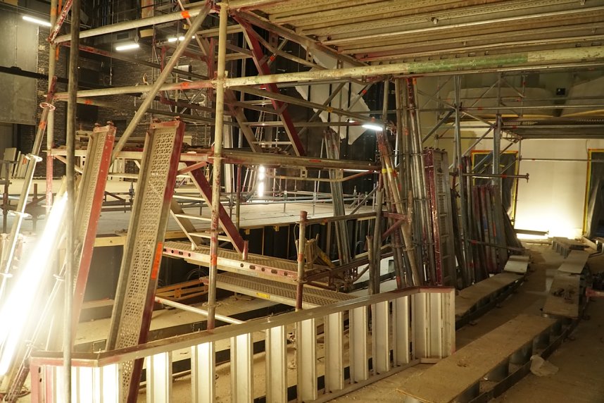 Blick hinter die Kulissen der Nordh&auml;user Theater-Baustelle