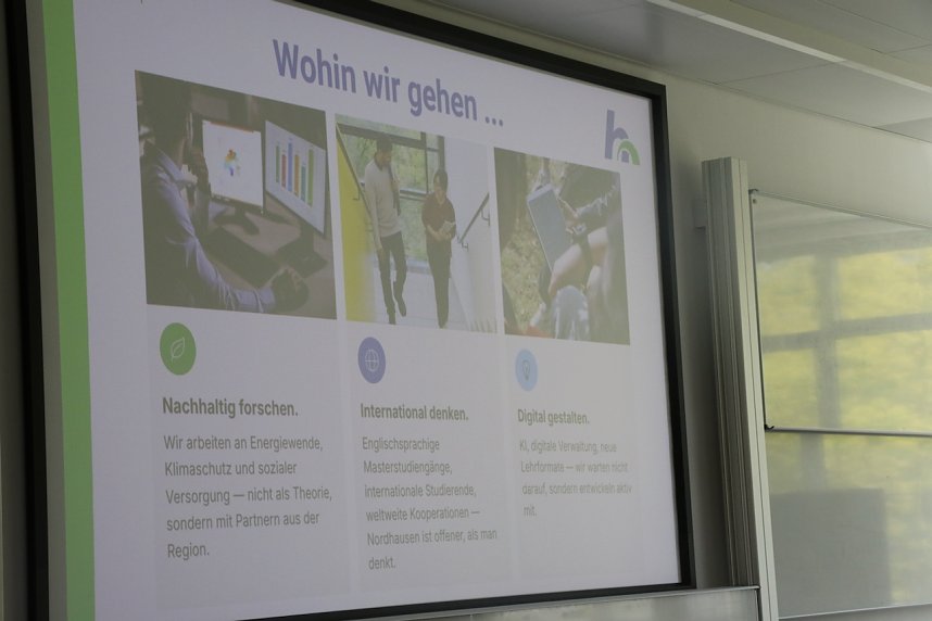 Tag der offenen T&uuml;r an der Hochschule Nordhausen
