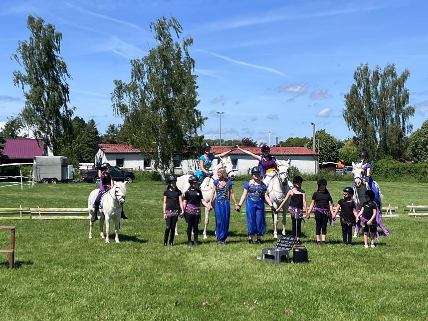 Bereits zum dritten Mal in Folge lud der RFV Gro&szlig;wechsungen zum KinderPferdeErlebnistag ein