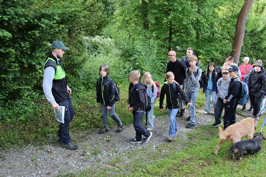 Im Park Hohenrode fanden heute wieder die Waldjugendspiele statt