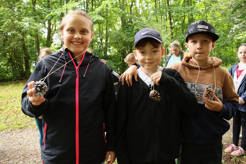Im Park Hohenrode fanden heute wieder die Waldjugendspiele statt