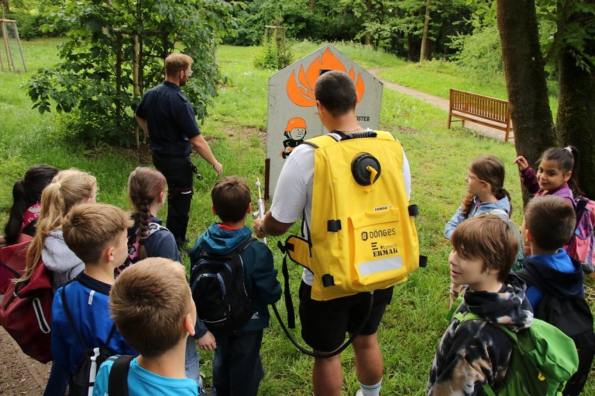 Im Park Hohenrode fanden heute wieder die Waldjugendspiele statt