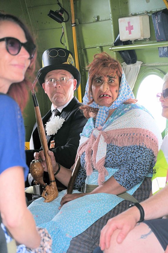 Impressionen vom Flugplatzfest in Nordhausen.